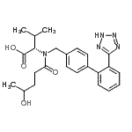 CAS#: 188259-69-0， N-(4-Hydroxypentanoyl)-N-{[2'-(2H-Tetrazol-5-Yl)-4-Biphenylyl]Methyl}-L-Valine