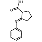 CAS#: 188296-96-0， (2E)-2-(Phenylimino)Cyclopentanecarboxylic Acid
