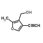 CAS#: 188409-06-5， (4-Ethynyl-2-Methyl-3-Furyl)Methanol