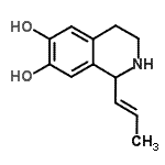 CAS#: 188553-86-8， 1-[(1E)-1-Propen-1-Yl]-1,2,3,4-Tetrahydro-6,7-Isoquinolinediol