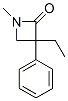 CAS#: 1886-38-0， 3-Ethyl-1-Methyl-3-Phenylazetidin-2-One
