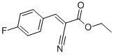 结构式 CAS# 18861-57-9, alpha-氰基-4-氟肉桂酸乙酯