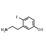CAS#: 188681-73-4， 3-(2-Aminoethyl)-4-Fluorophenol