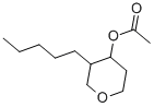structure of CAS# 18871-14-2, 1,5-Anhydro-2,4-Dideoxy-2-Pentyl-Pentitol 3-Acetate;(3-Pentyltetrahydropyran-4-Yl) Acetate;Acetic Acid (3-Pentyl-4-Tetrahydropyranyl) Ester;Acetic Acid (3-Amyltetrahydropyran-4-Yl) Ester