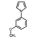 CAS#: 188953-77-7， 1-(3-Methoxyphenyl)-1H-Pyrrole
