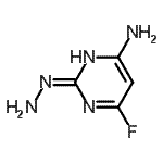 CAS#: 188987-87-3， 6-Fluoro-2-Hydrazino-4-Pyrimidinamine