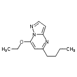 CAS#: 189018-32-4， 5-Butyl-7-Ethoxypyrazolo[1,5-a]Pyrimidine