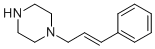structure of CAS# 18903-01-0, trans-1-Cinnamylpiperazine;1-(3-Phenylprop-2-Enyl)Piperazine-1,4-Diium;Zinc00135473