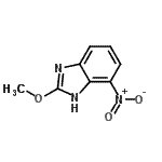 CAS#: 189045-49-6， 2-Methoxy-4-Nitro-1H-Benzimidazole