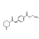 CAS#: 189070-00-6， Ethyl 4-(Piperidine-3-Carbonylamino)Benzoate