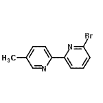 CAS#: 189195-36-6， 6'-Bromo-5-Methyl-2,2'-Bipyridine