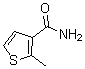 structure of CAS# 189329-96-2, 2-Methyl-3-Thiophenecarboxamide;3-Thiophenecarboxamide,2-Methyl-(9CI);3-THIOPHENECARBOXAMIDE, 2-METHYL-;2-METHYL-3-THIOPHENECARBOXAMIDE