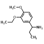 CAS 登录号：189368-75-0， 1-(3-乙氧基-4-甲氧基苯基)-1-丙胺