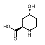 CAS#: 189385-64-6， (2R,4R)-4-Hydroxy-2-Piperidinecarboxylic Acid