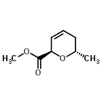 CAS#: 189386-90-1， Methyl (2R,6S)-6-Methyl-5,6-Dihydro-2H-Pyran-2-Carboxylate
