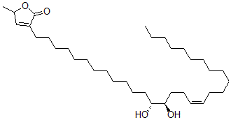 CAS#: 189508-31-4， 3-[(Z,13R,14R)-13,14-Dihydroxytriacont-17-Enyl]-5-Methyl-5H-Furan-2-One