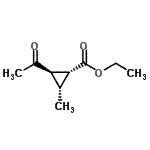 CAS#: 189628-51-1， Ethyl (1R,2R,3R)-2-Acetyl-3-Methylcyclopropanecarboxylate