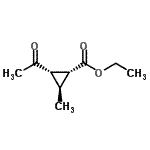 CAS#: 189628-52-2， Ethyl (1R,2S,3S)-2-Acetyl-3-Methylcyclopropanecarboxylate