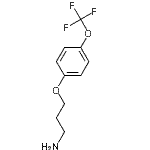CAS#: 189876-53-7， 3-[4-(Trifluoromethoxy)Phenoxy]-1-Propanamine