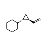 CAS#: 190005-04-0， (1R,2S)-2-Cyclohexylcyclopropanecarbaldehyde