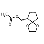 CAS#: 190246-81-2， (6S)-1,4-Dioxaspiro[4.4]Non-6-Ylmethyl Acetate