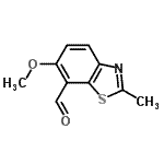CAS#: 190270-91-8， 6-Methoxy-2-Methyl-1,3-Benzothiazole-7-Carbaldehyde