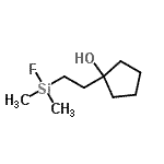 CAS#: 190381-12-5， 1-{2-[Fluoro(Dimethyl)Silyl]Ethyl}Cyclopentanol