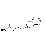 CAS#: 190385-07-0， 2-(2-Isopropoxyethyl)-1,3-Benzothiazole
