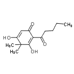 CAS#: 19051-49-1， 3,5-Dihydroxy-4,4-Dimethyl-2-Pentanoyl-2,5-Cyclohexadien-1-One