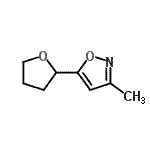 CAS#: 190672-28-7， 3-Methyl-5-(Tetrahydro-2-Furanyl)-1,2-Oxazole