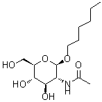 CAS#: 190912-49-3， Hexyl 2-Acetamido-2-Deoxy-beta-D-Glucopyranoside
