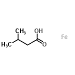 CAS#: 19105-78-3， 3-Methylbutanoic Acid - Iron (1:1)