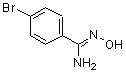 结构式 CAS# 19115-49-2, 4-溴-N'-羟基苯甲脒