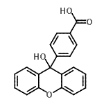 CAS#: 191168-41-9， 4-(9-Hydroxy-9H-Xanthen-9-Yl)Benzoic Acid