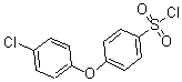 结构式 CAS# 191327-30-7, 4-(4-氯苯氧基)-苯磺酰氯