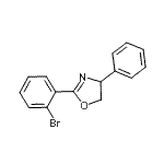 CAS#: 191330-82-2， 2-(2-Bromophenyl)-4-Phenyl-4,5-Dihydro-1,3-Oxazole