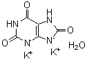 CAS#: 19142-74-6， 7,9-Dihydro-1H-Purine-2,6,8(3H)-trione potassium salt