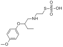 CAS#: 19143-04-5， 2-(2-(4-Methoxyphenoxy)Butyl)Amino-Ethanethiol Hydrogen Sulfate (Ester)