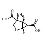 CAS#: 191471-50-8， (1R,4R,5S,6R)-4-Amino-2-Oxabicyclo[3.1.0]Hexane-4,6-Dicarboxylic Acid