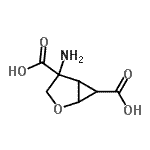CAS#: 191471-51-9， 4-Amino-2-Oxabicyclo[3.1.0]Hexane-4,6-Dicarboxylic Acid