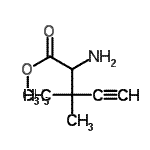 CAS#: 191615-42-6， Methyl 2-Amino-3,3-Dimethyl-4-Pentynoate