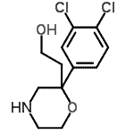 CAS#: 191673-56-0， 2-[2-(3,4-Dichlorophenyl)-2-Morpholinyl]Ethanol
