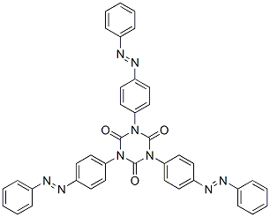 CAS#: 19193-92-1， 1,3,5-Tris[4-(Phenylazo)Phenyl]-1,3,5-Triazine-2,4,6(1H,3H,5H)-Trione