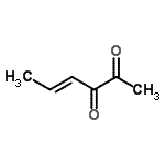CAS#: 19248-36-3， (4E)-4-Hexene-2,3-Dione