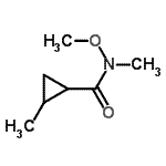 CAS#: 192644-20-5， N-Methoxy-N,2-Dimethylcyclopropanecarboxamide