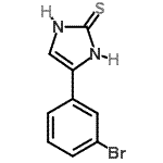 CAS#: 192800-59-2， 4-(3-Bromophenyl)-1,3-Dihydro-2H-Imidazole-2-Thione