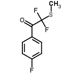 CAS#: 192862-13-8， 2,2-Difluoro-1-(4-Fluorophenyl)-2-(Methylsulfanyl)Ethanone