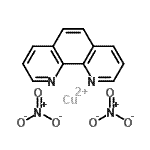 CAS#: 19319-88-1， Copper(2+) Nitrate - 1,10-Phenanthroline (1:2:1)