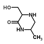 CAS#: 193217-35-5， 3-(Hydroxymethyl)-6-Methyl-Piperazin-2-One