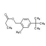 CAS#: 19387-84-9， 2-Methyl-4-(2-Methyl-2-Propanyl)Benzyl Propionate